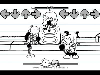 fnf greg heffley|FNF VS Greg: TFAF [w/ The Rowley Update] Free Game